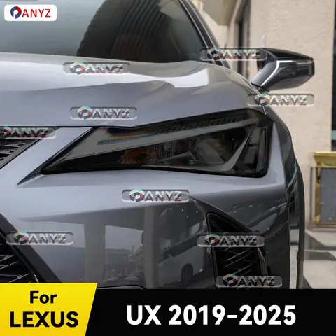 Film de protection pour phares de voiture LEXUS UX 2019 – 2023, autocollant pour feu avant en TPU anti-rayures