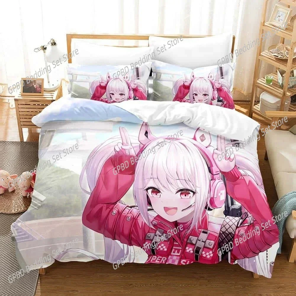 Game Goddess of Victory Nikke Bedding Set For Bedroom Soft Modern Bedspreads Comefortable Duvet Cover Quilt Cover And Pillowcase
Game Goddess of Victory Nikke Bedding Set For Bedroom Soft Modern Bedspreads Comefortable Duvet Cover Quilt Cover And Pillowcase