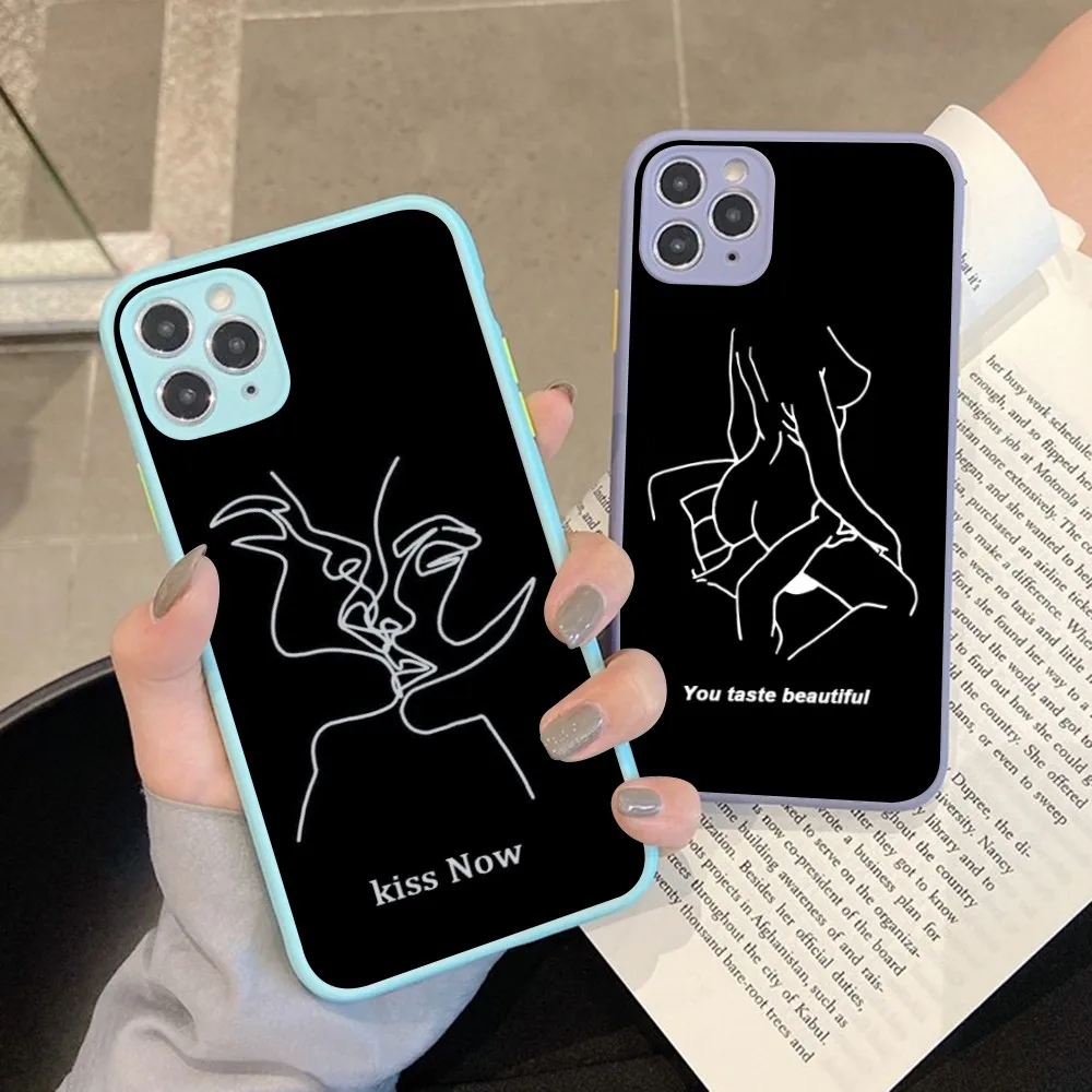 Minimalist Line Sexy Phone Case for iPhone 14 11 12 13 Mini Pro Max 8 7 Plus X XR XS MAX Translucent Matte Cover
Minimalist Line Sexy Phone Case for iPhone 14 11 12 13 Mini Pro Max 8 7 Plus X XR XS MAX Translucent Matte Cover