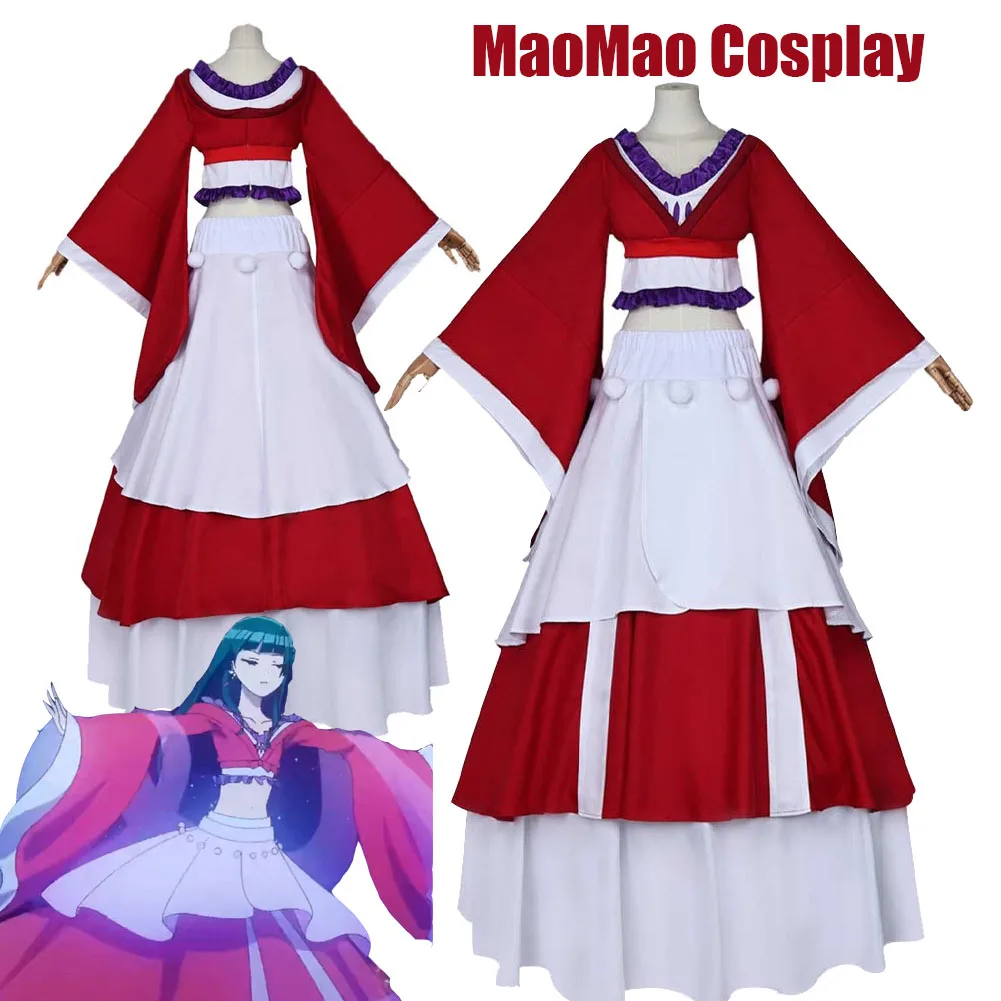Female MaoMao Cosplay Red Dress The Apothecary Diaries Costume Outfits for Adult Women Girls Roleplay Halloween Carnival Suit
Female MaoMao Cosplay Red Dress The Apothecary Diaries Costume Outfits for Adult Women Girls Roleplay Halloween Carnival Suit