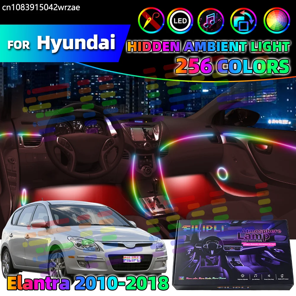 For Hyundai Elantra 2010-2018 2011 2012 2013 2014 Car Acrylic LED Ambient Lamps Auto Interior Colorful Atmosphere Lights Strip
For Hyundai Elantra 2010-2018 2011 2012 2013 2014 Car Acrylic LED Ambient Lamps Auto Interior Colorful Atmosphere Lights Strip