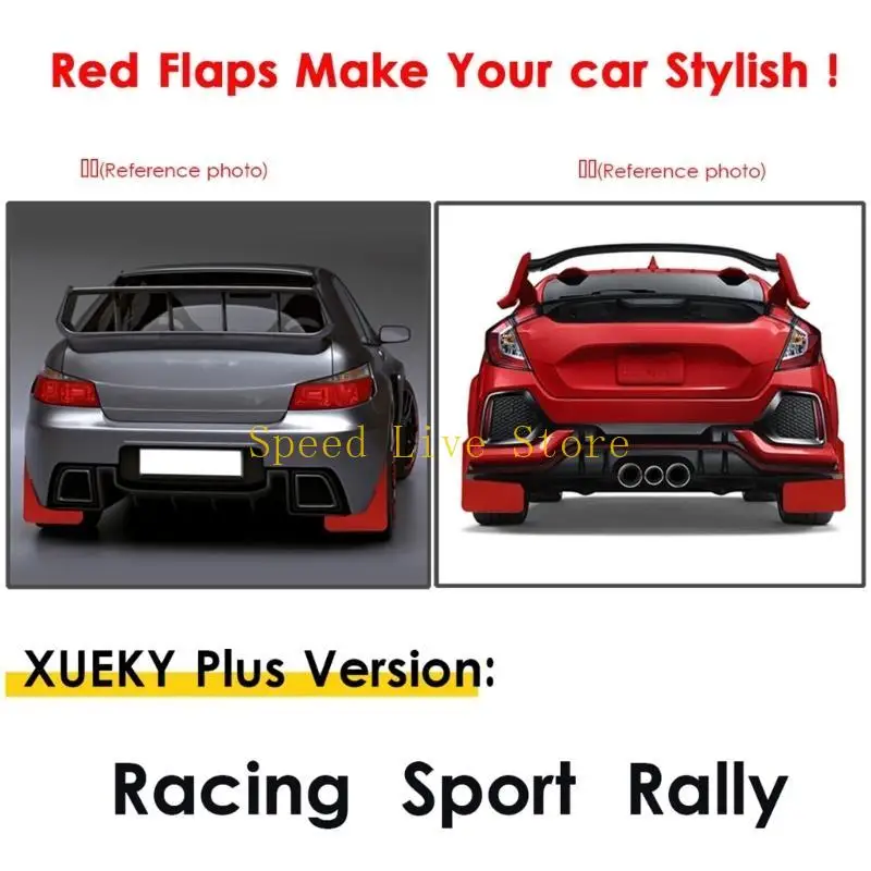 547C Mud Flaps for SUV Pickup Auto Front Rear Mudguards Special Decors Fenders-Mudflaps Universal Car Accessories 2 Pair
547C Mud Flaps for SUV Pickup Auto Front Rear Mudguards Special Decors Fenders-Mudflaps Universal Car Accessories 2 Pair