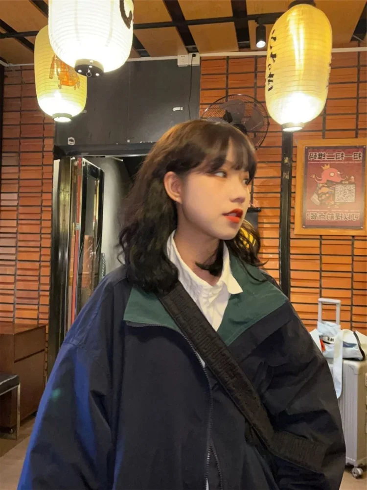Harajuku Cargo Bomber Jackets Women Vintage Y2K 90s Aesthetic Patchwork Oversize Beige Jacket Zip Up Coat Windbreaker
Harajuku Cargo Bomber Jackets Women Vintage Y2K 90s Aesthetic Patchwork Oversize Beige Jacket Zip Up Coat Windbreaker