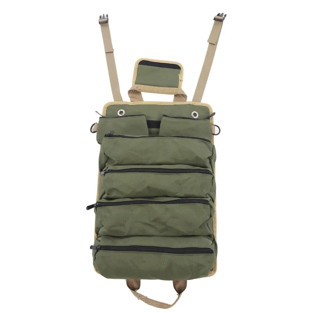 Oxford Cloth Roll Up Tool Bag Professional Separate Pockets Tool Roll Organizer Easy Carry Green Color Portable Tool Storage Bag
Oxford Cloth Roll Up Tool Bag Professional Separate Pockets Tool Roll Organizer Easy Carry Green Color Portable Tool Storage Bag