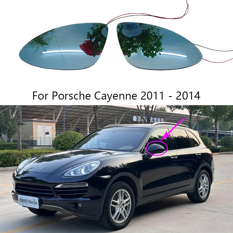Автомобильные зеркала для Porsche Cayenne 2011-2014, пара синих зеркальных стекол с подогревом, устойчивые к бликам, светодиодные указатели поворота
Автомобильные зеркала для Porsche Cayenne 2011-2014, пара синих зеркальных стекол с подогревом, устойчивые к бликам, светодиодные указатели поворота