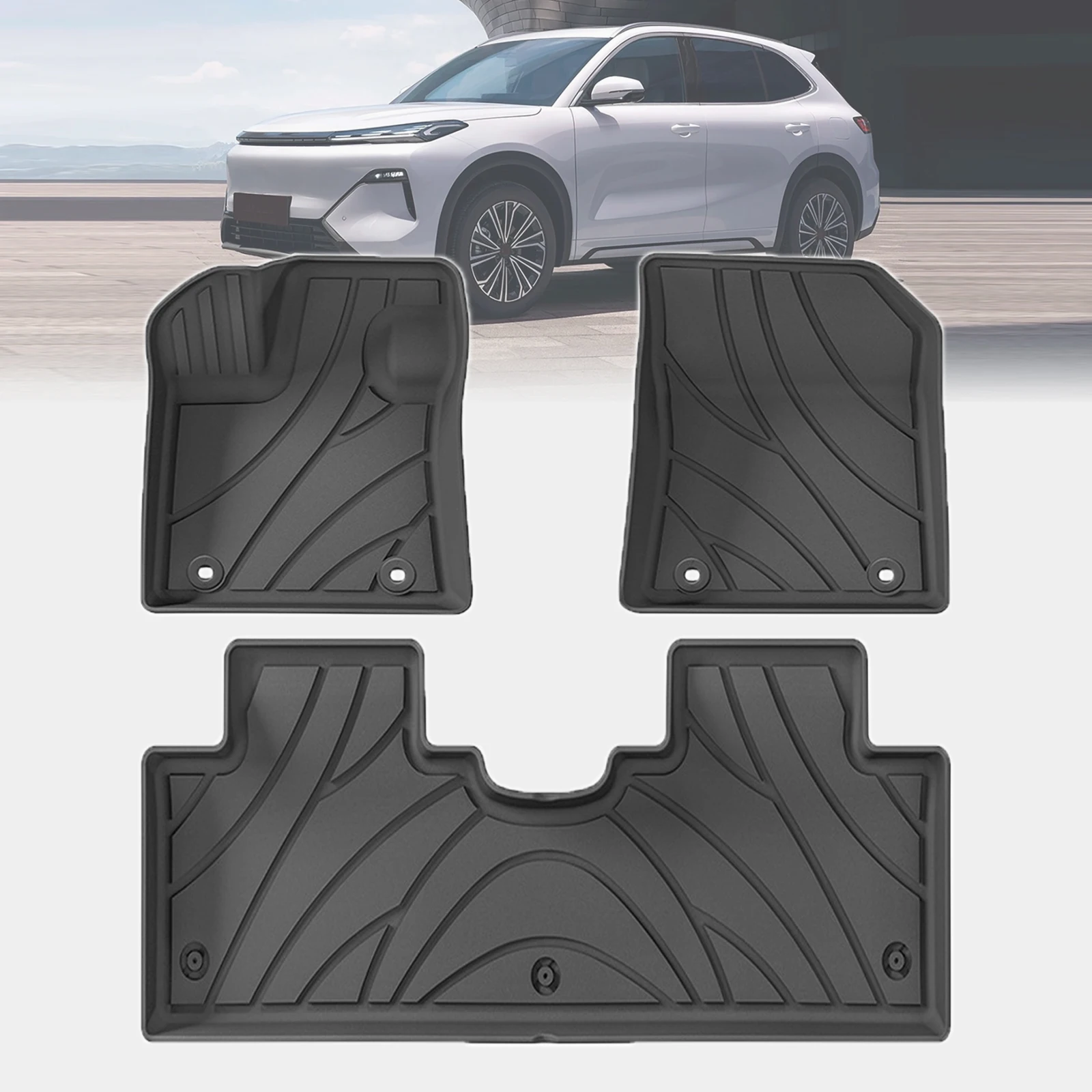 Для Geely Galaxy Starship 7 EM-i 2025-2026: Пылезащитные, легкоочищаемые автомобильные коврики из TPE-материала, нескользящие, аксессуары для интерьера
Для Geely Galaxy Starship 7 EM-i 2025-2026: Пылезащитные, легкоочищаемые автомобильные коврики из TPE-материала, нескользящие, аксессуары для интерьера