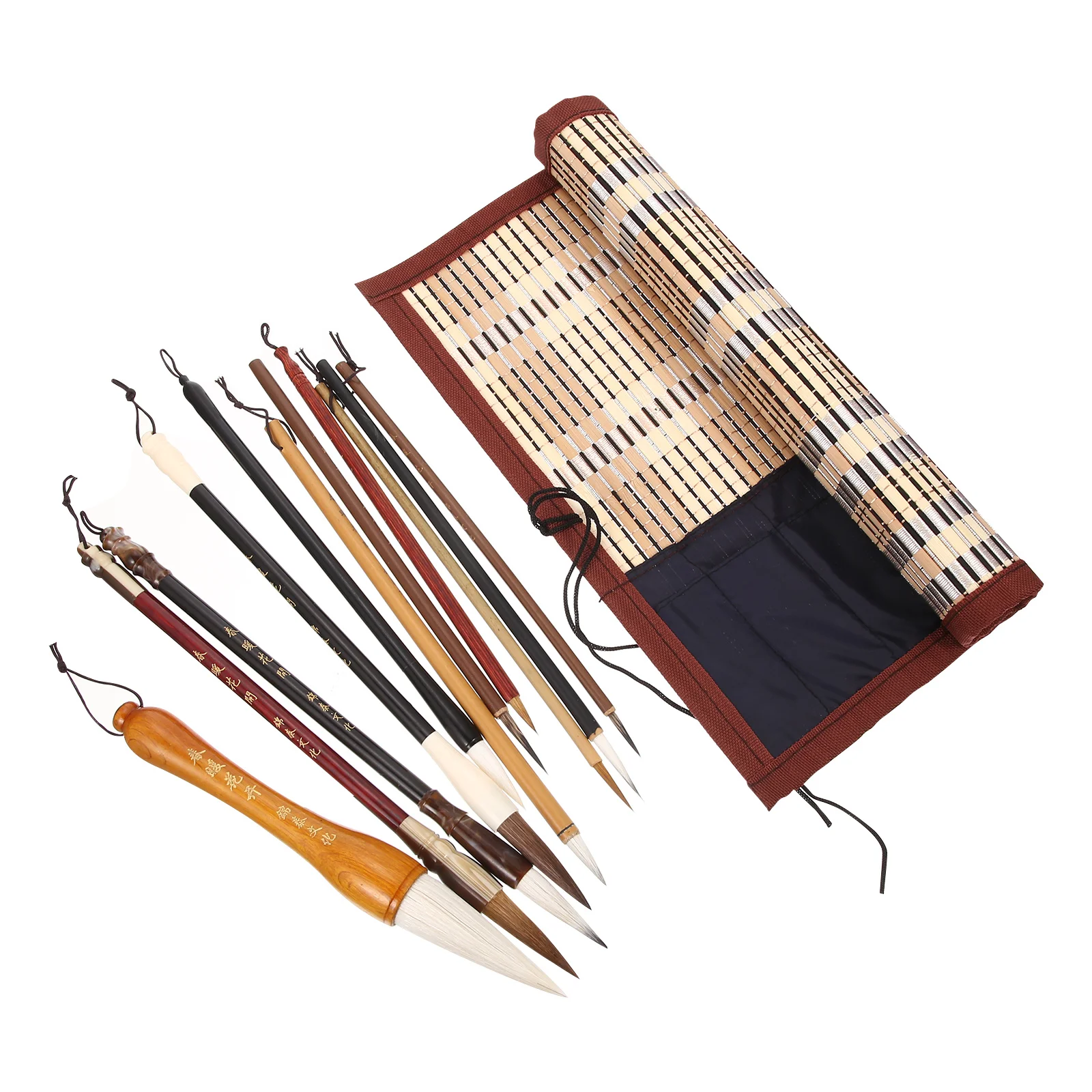 1Set Chinese Calligraphy Brush Set Multi-Functional for Ink Painting Drawing Writing Studying Home School Office Cultural
1Set Chinese Calligraphy Brush Set Multi-Functional for Ink Painting Drawing Writing Studying Home School Office Cultural