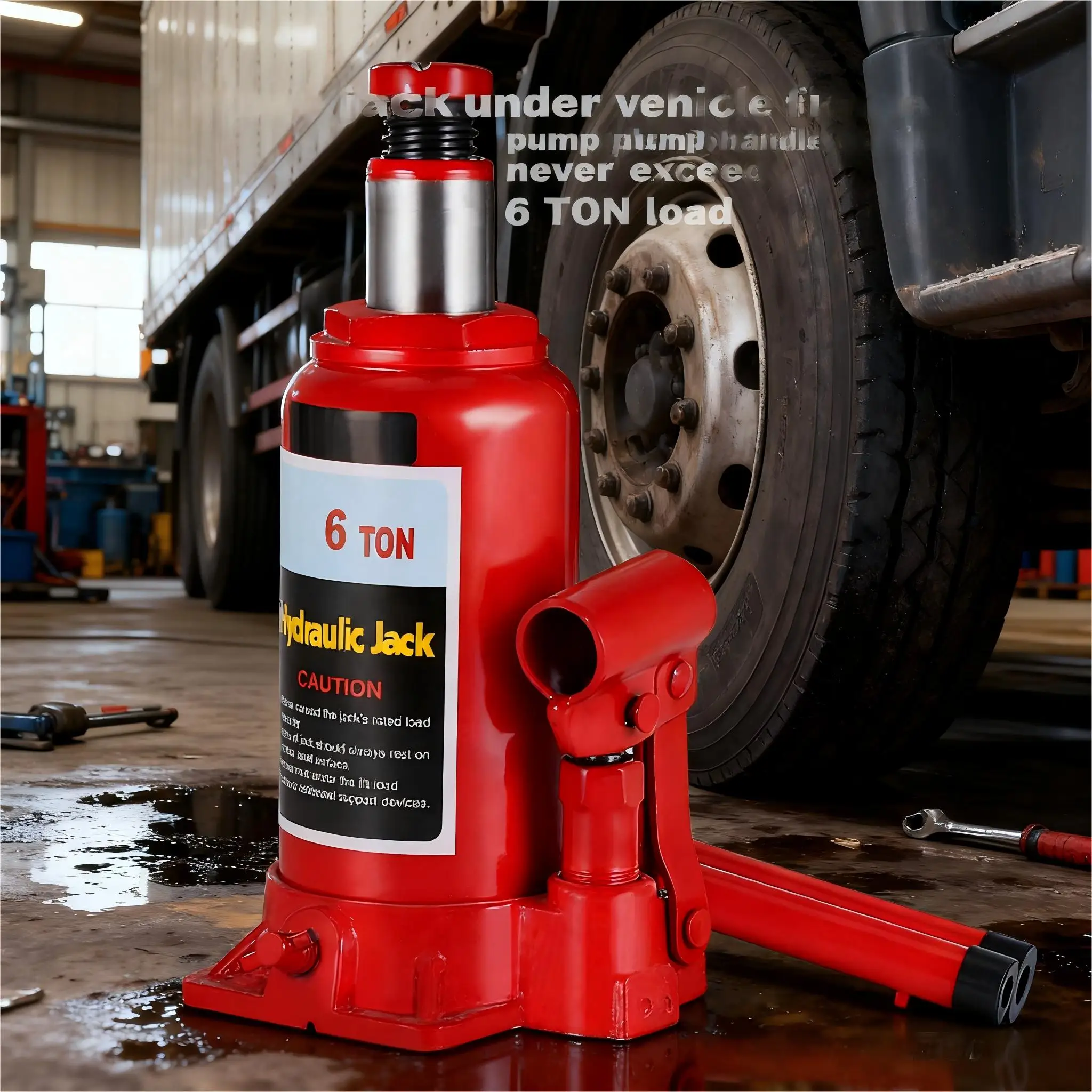 Bottle jack, 6 ton capacity, heavy duty 12,000 lb hydraulic vehicle lift
Bottle jack, 6 ton capacity, heavy duty 12,000 lb hydraulic vehicle lift