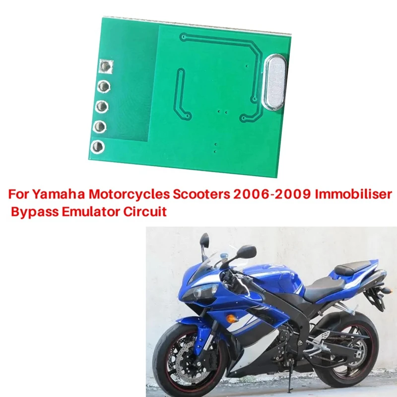Motorcycles Immobilizer Bypass Emmulator Circuit For Yamaha Motorcycles Scooters 2006-2009 Immobiliser Emulator Chips
Motorcycles Immobilizer Bypass Emmulator Circuit For Yamaha Motorcycles Scooters 2006-2009 Immobiliser Emulator Chips