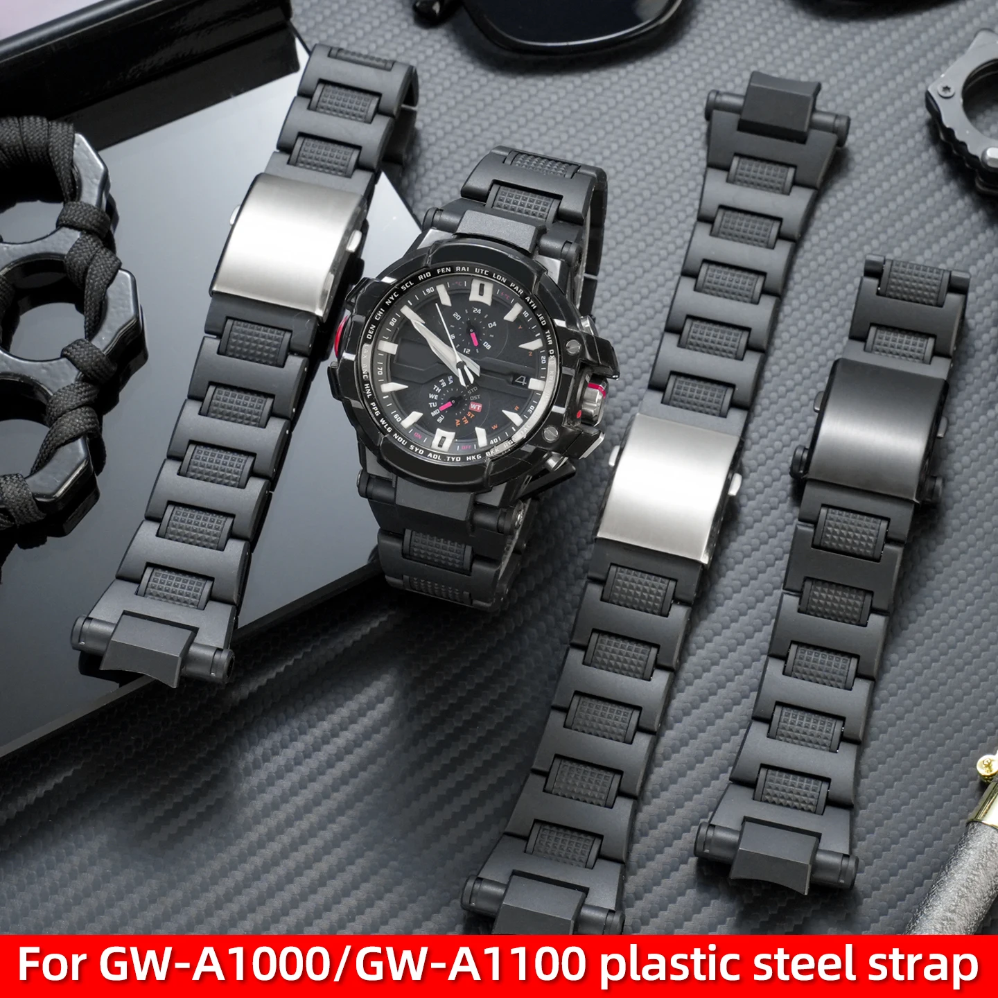 Lightweight Plastic Steel Strap For Casio G-SHOCK GW-A1000/A1100 GW4000 GA-1000/1100 Modification Sports Waterproof watch band
Lightweight Plastic Steel Strap For Casio G-SHOCK GW-A1000/A1100 GW4000 GA-1000/1100 Modification Sports Waterproof watch band