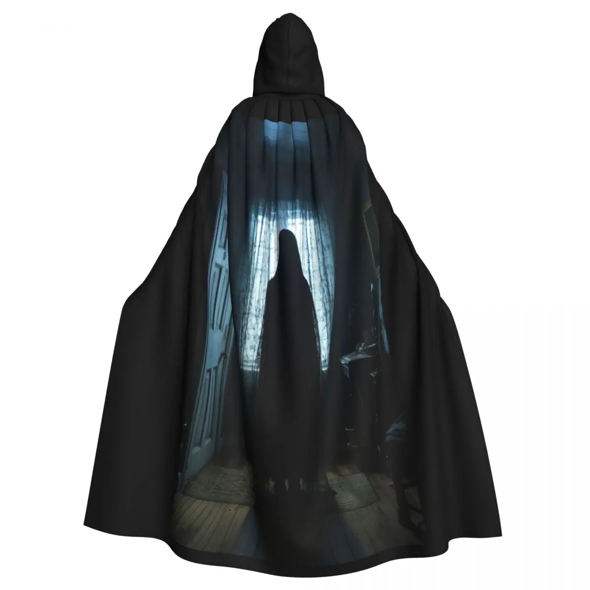 Mysterious Shadow Cloak for Halloween Horror Cosplay Unisex Adult Cloak with Hood Long Witch Costume Cosplay
Mysterious Shadow Cloak for Halloween Horror Cosplay Unisex Adult Cloak with Hood Long Witch Costume Cosplay