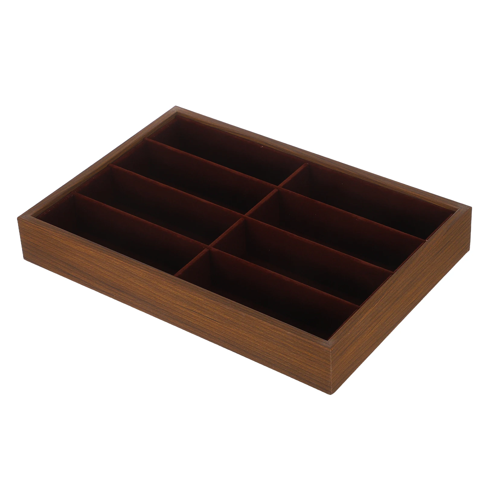8 Grids Glasses Storage Box Walnut Wood Grain Eyeglass Organizer Tray For Sunglasses Jewelry Display Desktop Travel Organizer
8 Grids Glasses Storage Box Walnut Wood Grain Eyeglass Organizer Tray For Sunglasses Jewelry Display Desktop Travel Organizer