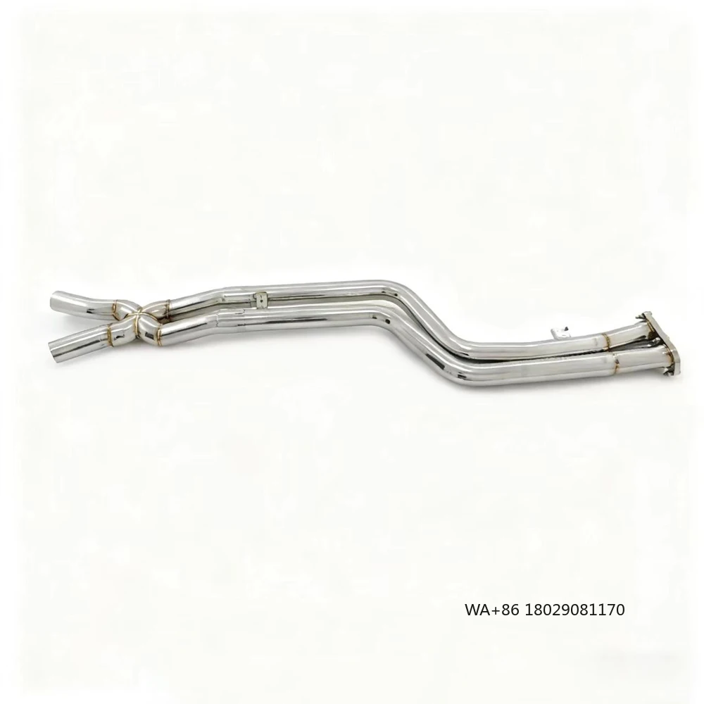 Выхлопная одинарная труба M3/M4 F80/F82/F83 S55 3.0T 2015-2019, нержавеющая сталь, новый дизайн, выхлопная система равной длины
Выхлопная одинарная труба M3/M4 F80/F82/F83 S55 3.0T 2015-2019, нержавеющая сталь, новый дизайн, выхлопная система равной длины