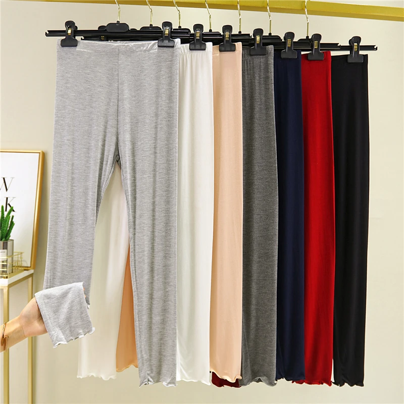 Женские тонкие леггинсы с высокой талией из модала, облегающие, для осени, модные, укороченные (7/8), для больших размеров
Женские тонкие леггинсы с высокой талией из модала, облегающие, для осени, модные, укороченные (7/8), для больших размеров