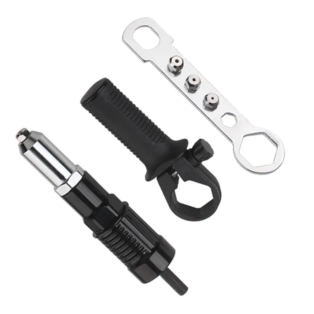 For Electric Drill Use Material Plastic Metal Drill Rivet Adapter Tensile Strength Plastic And Metal Multiple Threaded Heads
For Electric Drill Use Material Plastic Metal Drill Rivet Adapter Tensile Strength Plastic And Metal Multiple Threaded Heads