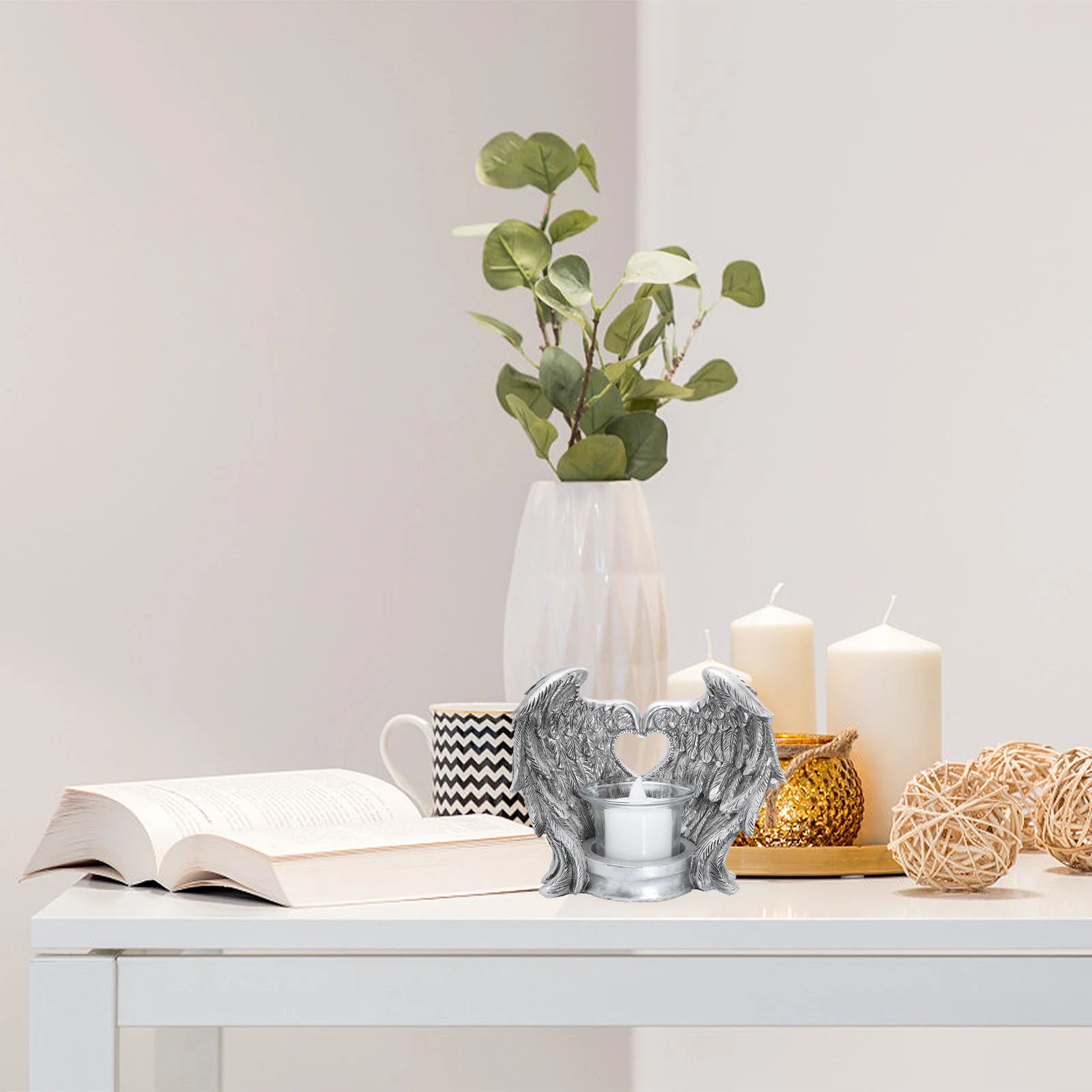 Смола Смола Крыло Подсвечник Украшение Ангел Дизайн Стеклянная Чашка Ретро Подсвечник Украшение Держатель
Смола Смола Крыло Подсвечник Украшение Ангел Дизайн Стеклянная Чашка Ретро Подсвечник Украшение Держатель