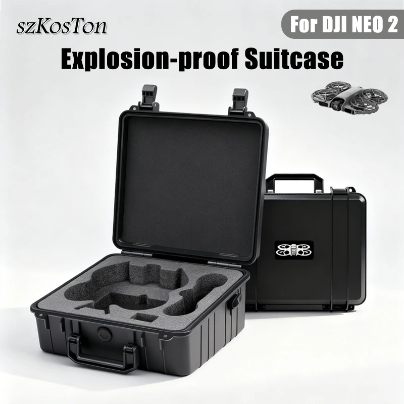 Waterproof Case For DJI NEO 2 RC N3 Control Portable Shockproof Explosionproof Box Hard Shell Handbag Suitcase Drone Accessories