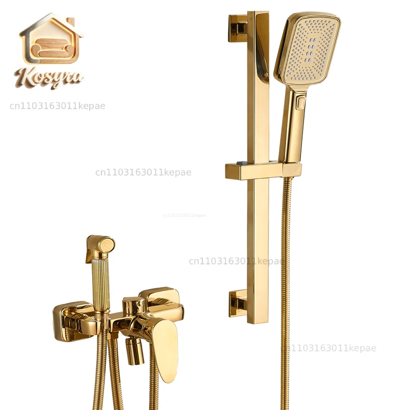 All copper bathroom shower switch hot and cold mixing valve bathtub faucet toilet water heater simple shower set
All copper bathroom shower switch hot and cold mixing valve bathtub faucet toilet water heater simple shower set
