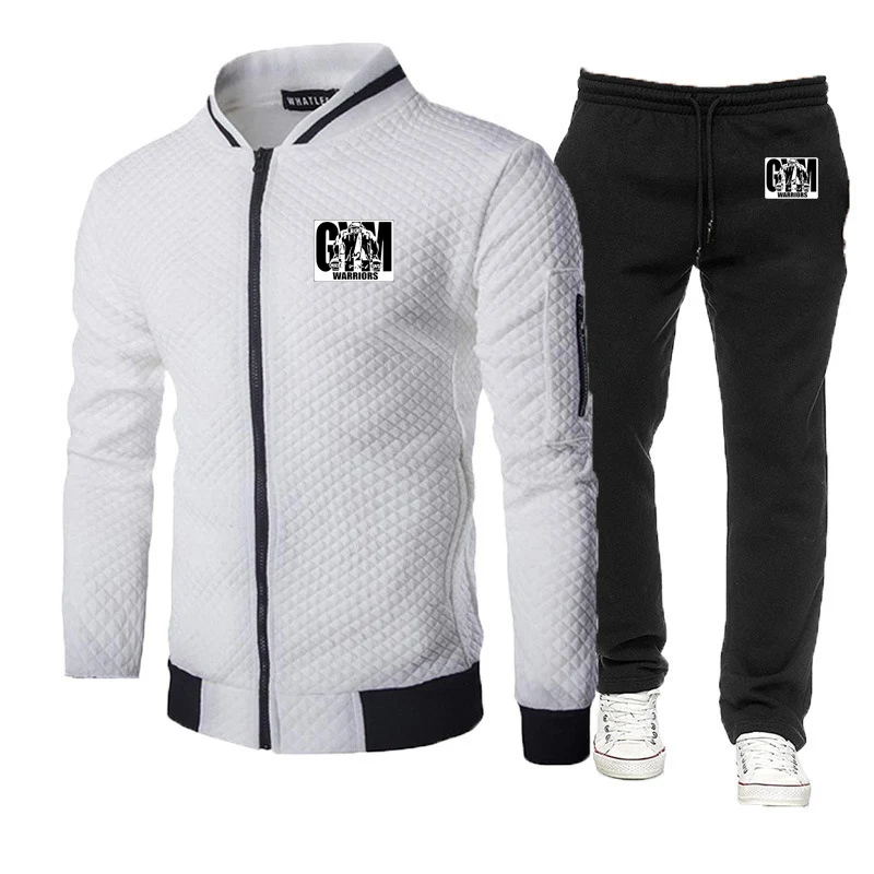 2025 Spring And Autumn Man's Gym Bodybuilding Fitness Logo Print Harajuku Round Neck Zipper Hoodies Loose Sports Pants Suits
2025 Spring And Autumn Man's Gym Bodybuilding Fitness Logo Print Harajuku Round Neck Zipper Hoodies Loose Sports Pants Suits
