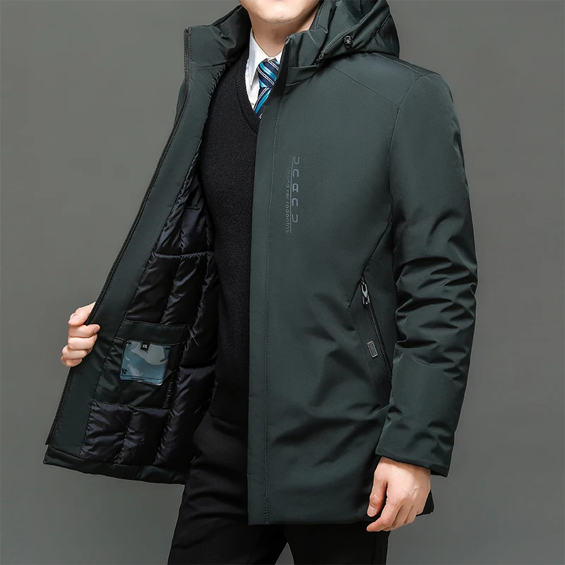 Fashion Parka Men Warm Winter Designer Brand Luxury Top Quality Hooded Casual Jacket Male Windbreaker Coats Clothes Outwear
Fashion Parka Men Warm Winter Designer Brand Luxury Top Quality Hooded Casual Jacket Male Windbreaker Coats Clothes Outwear