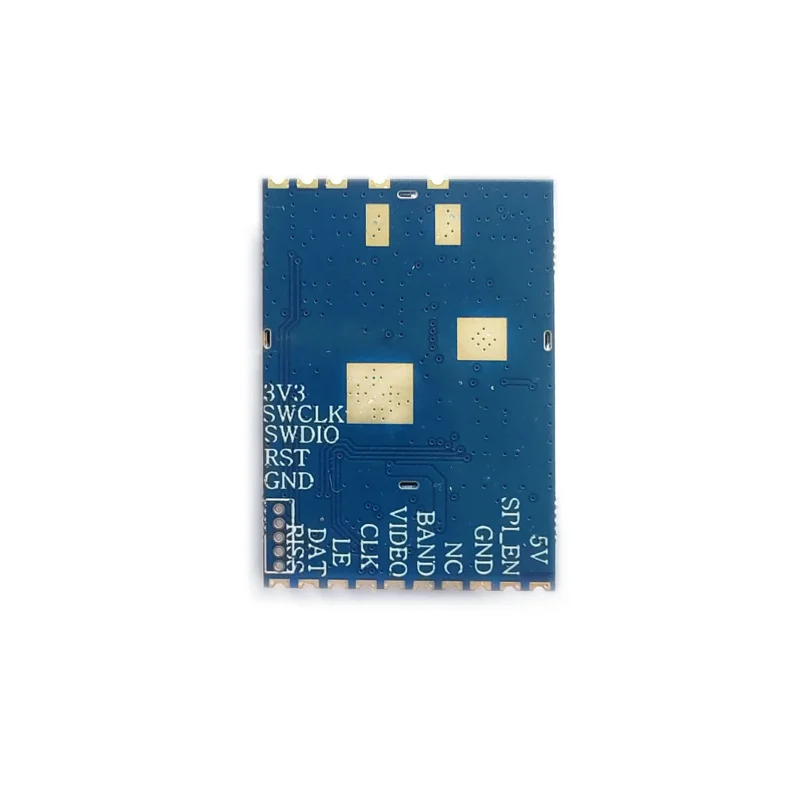 RX7500 6000-7500MHz Wireless Video Receiving Module 7.2GHz VRX with RSSI Output 6SPI Signal Level 3.3V for RC Model DIY Parts