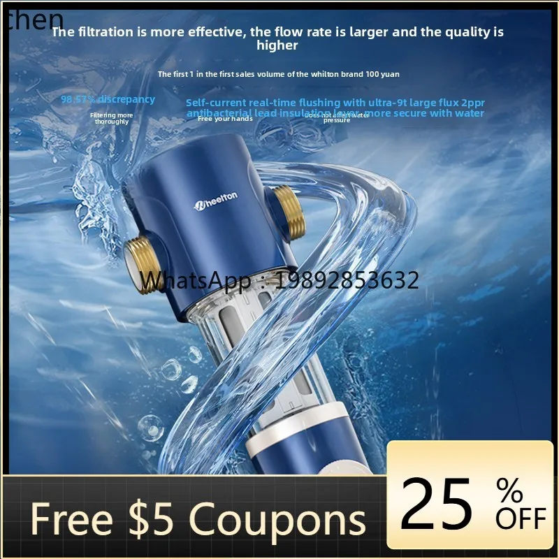 ZZ pre-filter household backwash water purifier automatic cleaning water dispenser whole house
ZZ pre-filter household backwash water purifier automatic cleaning water dispenser whole house