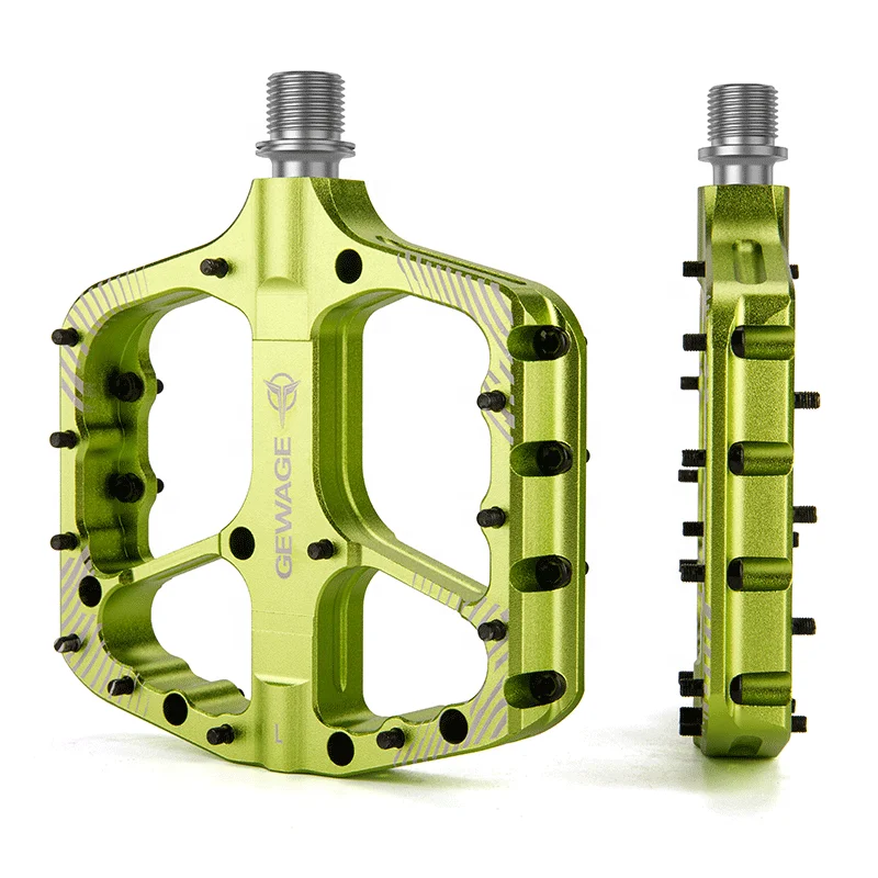 Mountain Bike Pedal, Bicycle Platform Pedals, Universal 9/16" Aluminum Alloy Sealed Bearing Fit Most Adult Road Bike
Mountain Bike Pedal, Bicycle Platform Pedals, Universal 9/16" Aluminum Alloy Sealed Bearing Fit Most Adult Road Bike