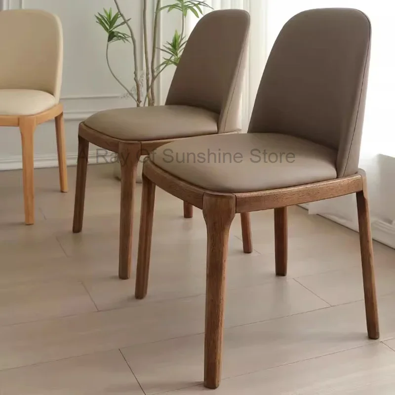 Modern Luxury Dining Chairs Wood Kitchen Nordic Faux Leather Dining Chairs European Home Chaises Salle Manger Furnitures
Modern Luxury Dining Chairs Wood Kitchen Nordic Faux Leather Dining Chairs European Home Chaises Salle Manger Furnitures