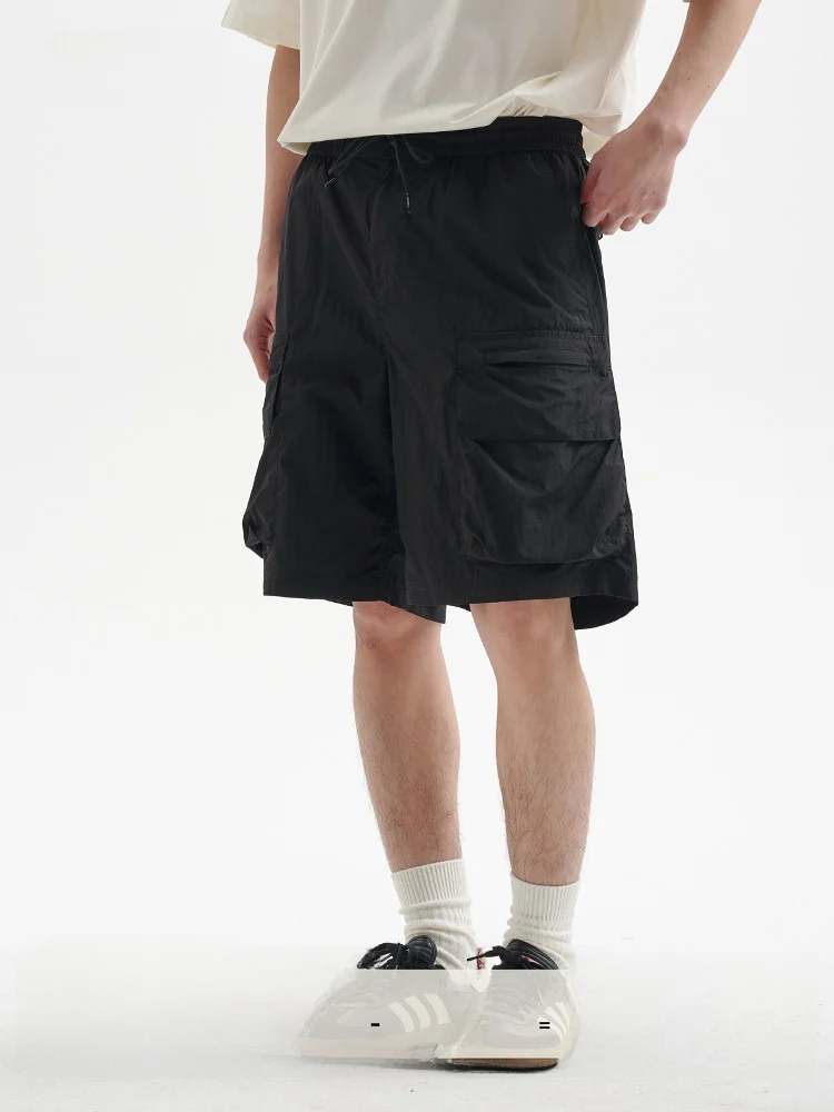 Lightweight Outdoor Water-Resistant Casual Loose Fit Five-Quarter Shorts for Men Couples 3D Pouch Bag Youth Summer Leisure Pants
Lightweight Outdoor Water-Resistant Casual Loose Fit Five-Quarter Shorts for Men Couples 3D Pouch Bag Youth Summer Leisure Pants