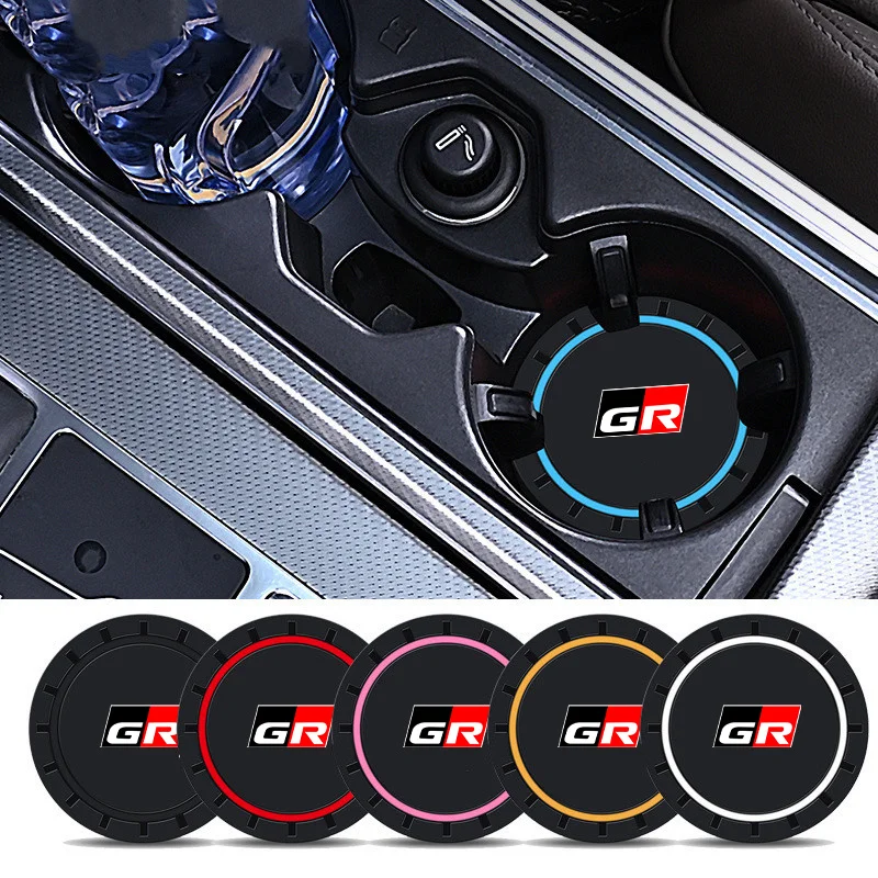 New 2PCS 6.6CM Car Water Cup Slot Car Coaster Decoration Accessories Anti Slip Mats Case For Toyota GR Gazoo Racing Auto Styling
New 2PCS 6.6CM Car Water Cup Slot Car Coaster Decoration Accessories Anti Slip Mats Case For Toyota GR Gazoo Racing Auto Styling