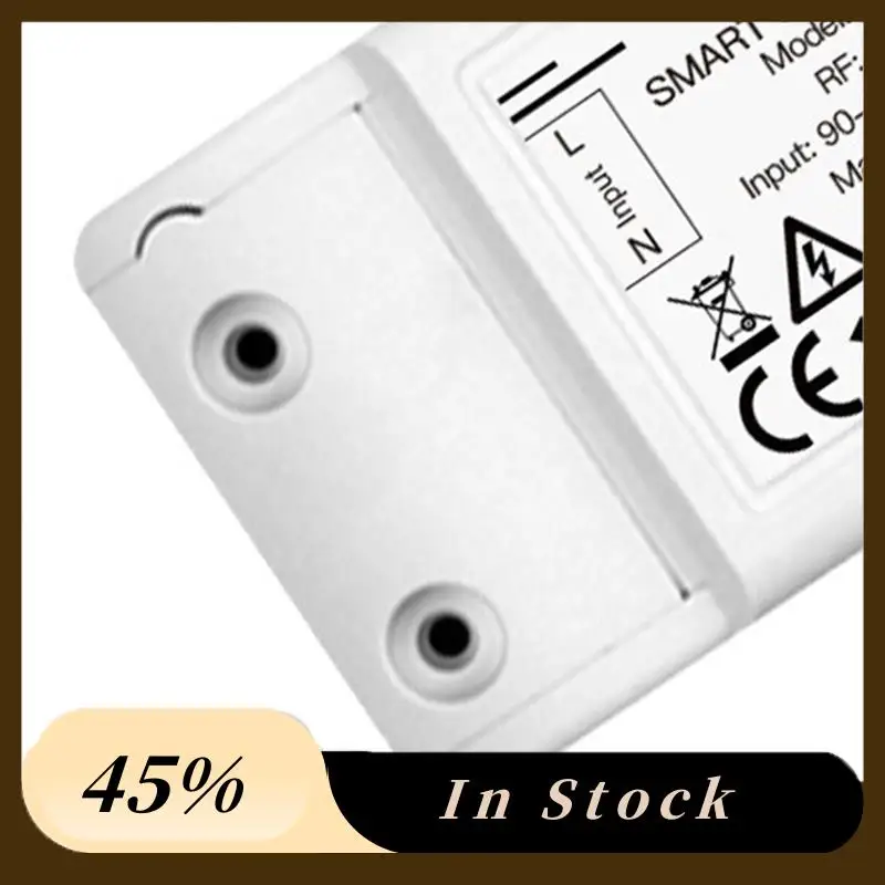 External RF433 Radio Frequency Switch Button Double Control Switch 10A Switch Durable Easy To Use
External RF433 Radio Frequency Switch Button Double Control Switch 10A Switch Durable Easy To Use