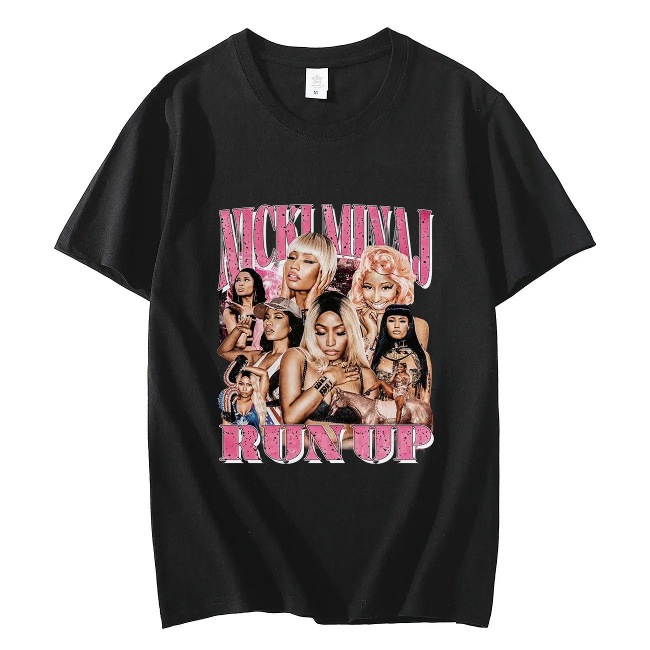 Hot Rapper Nicki Minaj Graphic T Shirts High Street Fashion Trend Short Sleeve T-shirt Hip Hop Vintage Oversized T-shirts Unisex
Hot Rapper Nicki Minaj Graphic T Shirts High Street Fashion Trend Short Sleeve T-shirt Hip Hop Vintage Oversized T-shirts Unisex