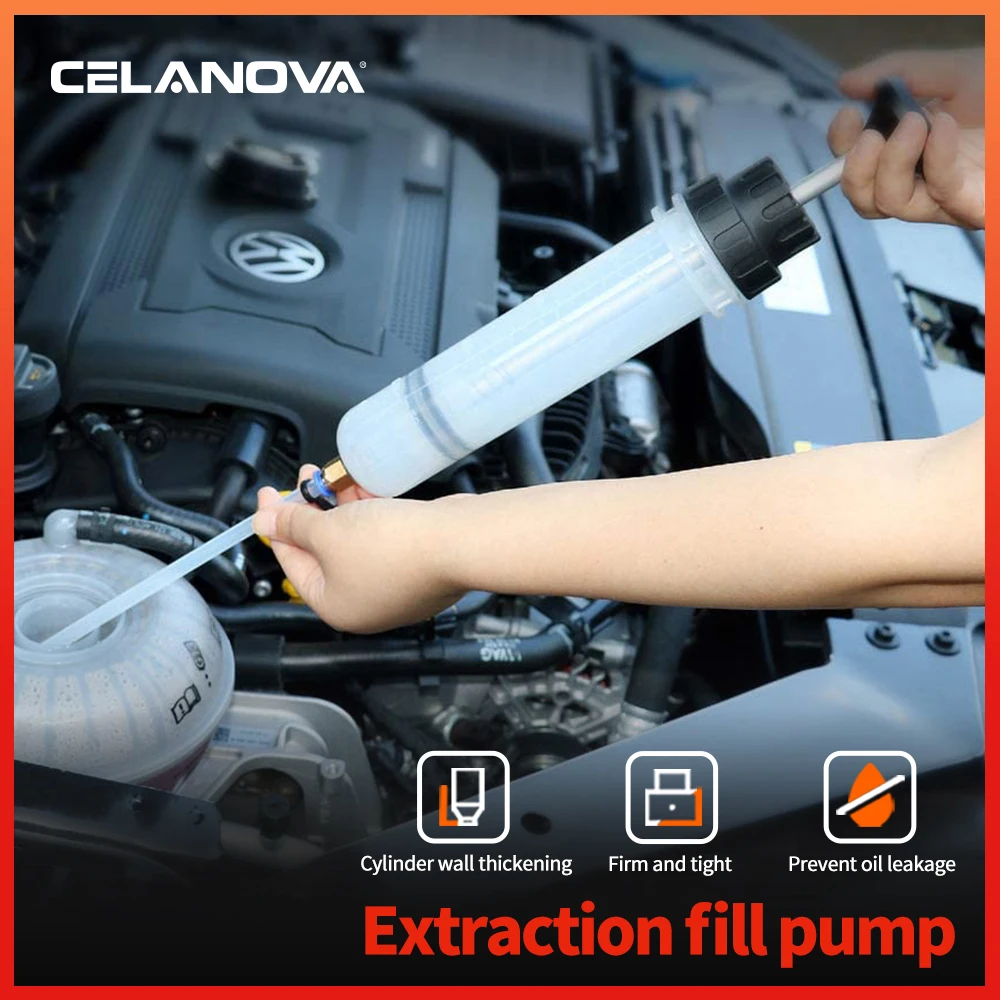 1.5L OilFluid Extractor Filling Oil Change Syringe Bottle Transfer Automotive Fuel Extraction Pump Oil Extractor Pump Hand Tool
1.5L OilFluid Extractor Filling Oil Change Syringe Bottle Transfer Automotive Fuel Extraction Pump Oil Extractor Pump Hand Tool