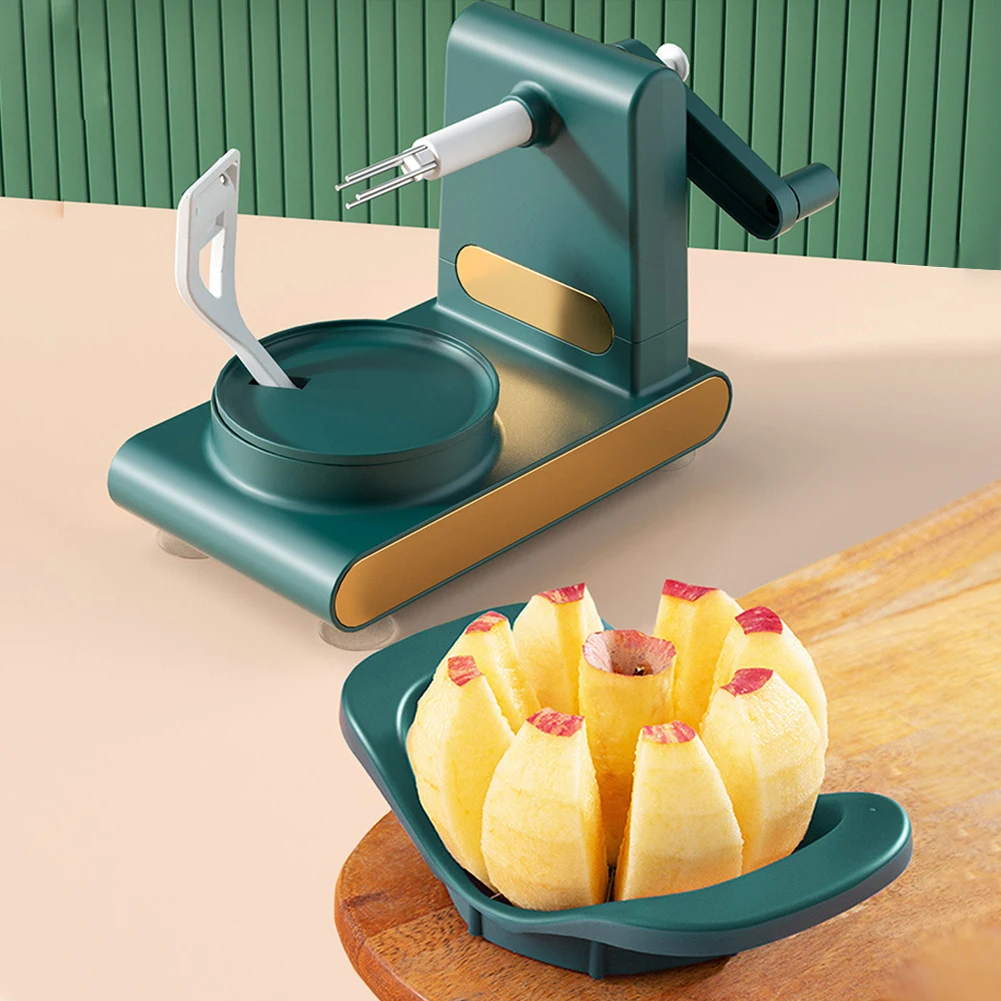 Manual Apple Peeler Multifunctional with Stainless Steel Blades Hand Crank Fruit Peeler Food Peeling Machine for Kitchen Gadgets
Manual Apple Peeler Multifunctional with Stainless Steel Blades Hand Crank Fruit Peeler Food Peeling Machine for Kitchen Gadgets