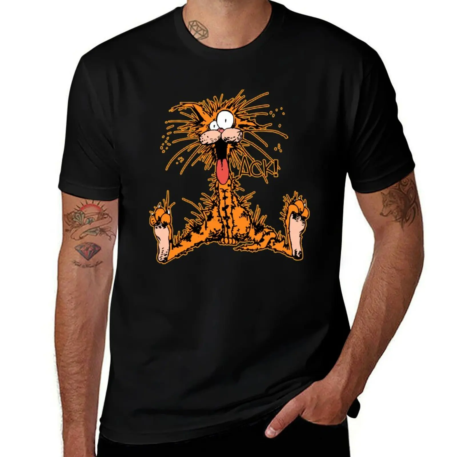 Bill The Cat Ack! said the cat T-Shirt t shirts for man graphic vintage t shirts cotton 100% T-Shirt
Bill The Cat Ack! said the cat T-Shirt t shirts for man graphic vintage t shirts cotton 100% T-Shirt