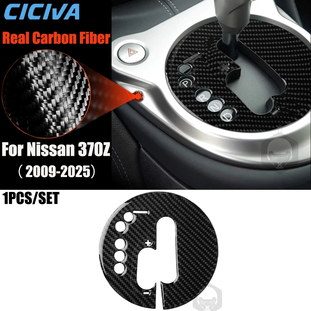 Carbon Fiber Car Accessories Center Gear Shift Panel Modified Interior Trim Cover Soft Sticker For Nissan 370Z Z34 2009-2025
Carbon Fiber Car Accessories Center Gear Shift Panel Modified Interior Trim Cover Soft Sticker For Nissan 370Z Z34 2009-2025