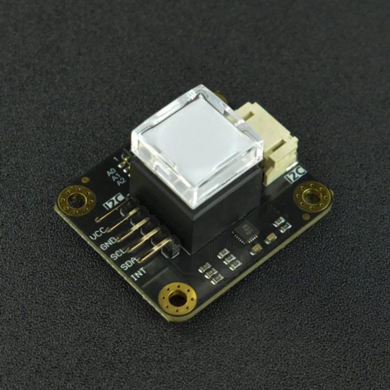 I2C RGB light button module
I2C RGB light button module