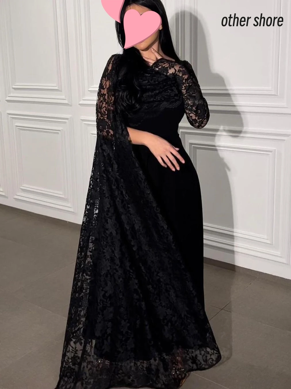 Other Shore Elegant Vintage Sexy Black Lace Flowers Customize Formal Occasion Prom Dress Evening Party Gowns
Other Shore Elegant Vintage Sexy Black Lace Flowers Customize Formal Occasion Prom Dress Evening Party Gowns