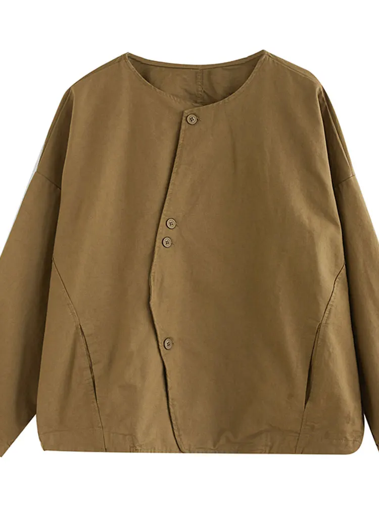 Spring Outerwear Women's Loose Large Size Waed Pure Cotton Long Sve Open Cardigan Sle Commute Faion Regular Sve
Spring Outerwear Women's Loose Large Size Waed Pure Cotton Long Sve Open Cardigan Sle Commute Faion Regular Sve