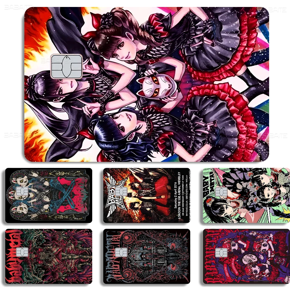 BABYMETAL Different Styles Poker Sticker Film Tape Skin For Credit Card Debit Card Big Chip
BABYMETAL Different Styles Poker Sticker Film Tape Skin For Credit Card Debit Card Big Chip