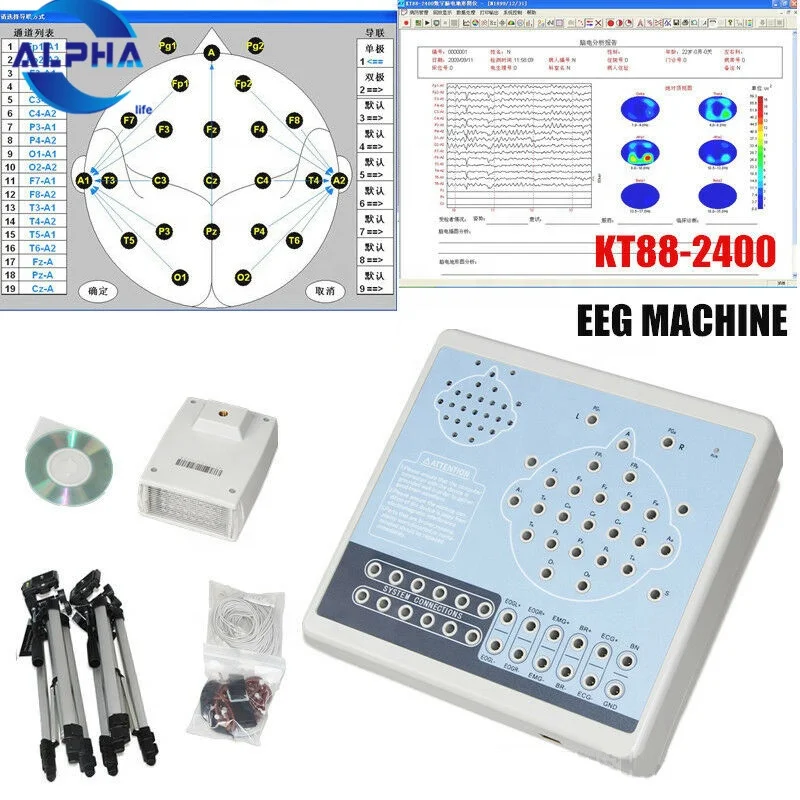 19 Channel Portable EEG mapping/ Portable EEG Machine/ Portable EEG Device
19 Channel Portable EEG mapping/ Portable EEG Machine/ Portable EEG Device