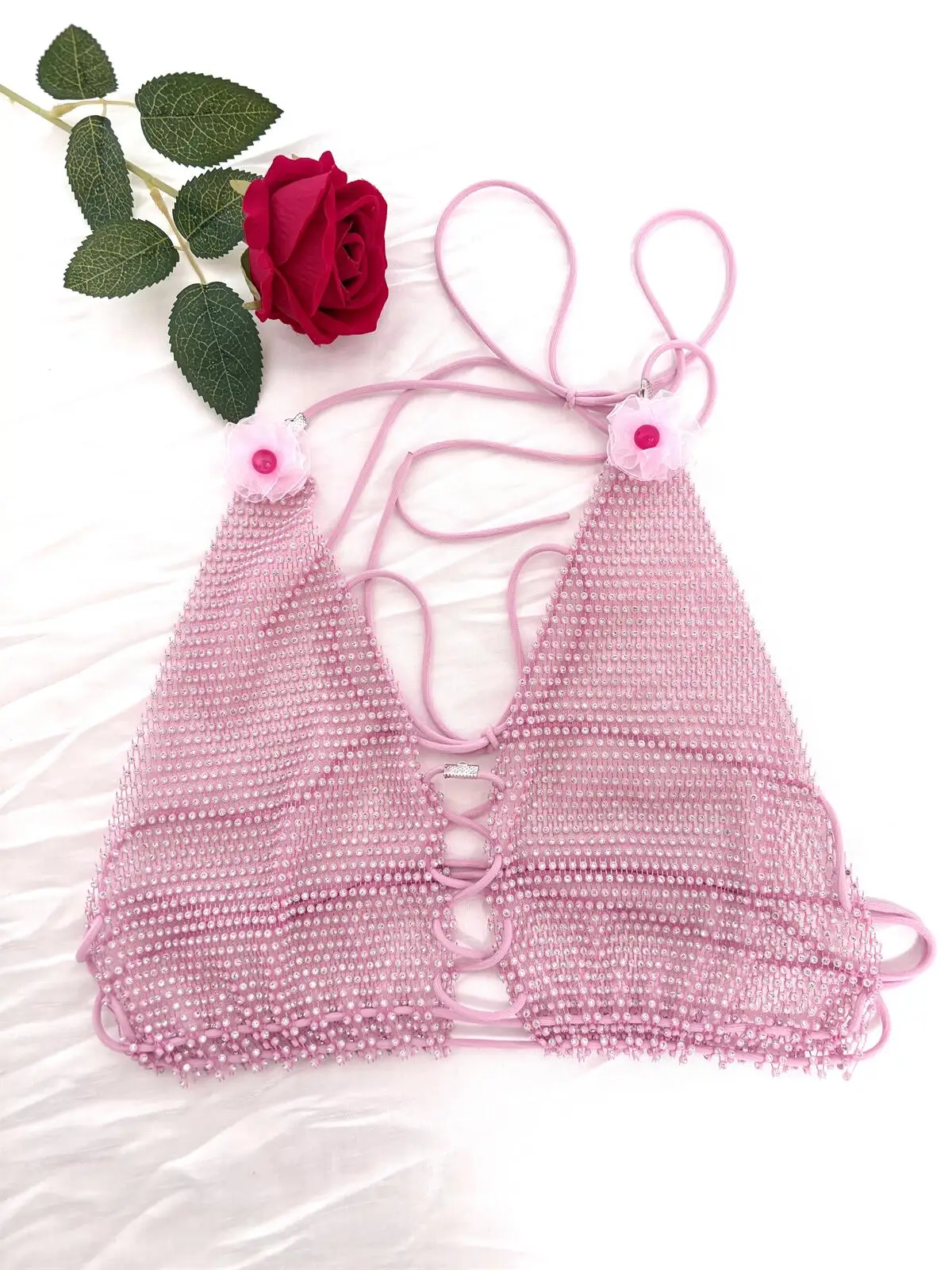 Sexy clothes women lingerie hot Brilliant diamonds Pink Cut-out netting XXX Sexy adult female women's Ethical underwear
Sexy clothes women lingerie hot Brilliant diamonds Pink Cut-out netting XXX Sexy adult female women's Ethical underwear