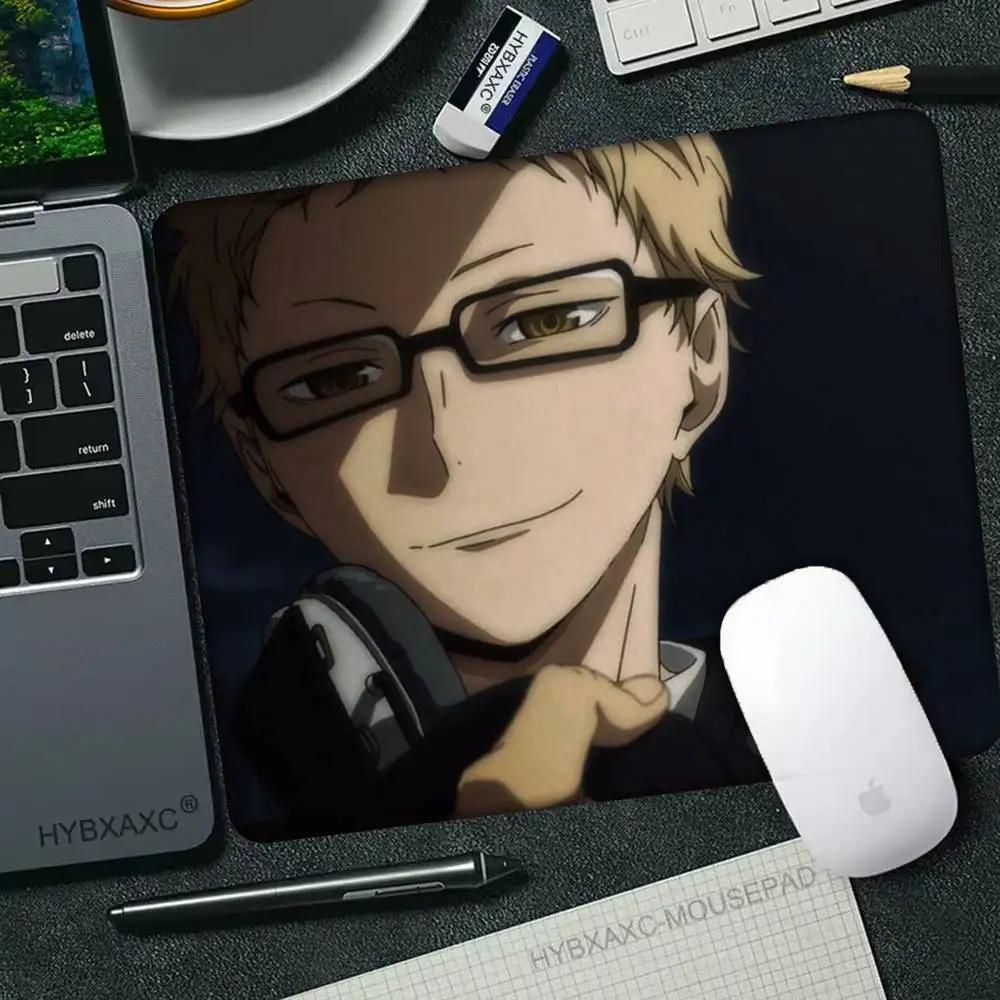 Tsukishima Kei Mousepad Small LockEdge Mouse Pad For Gamers Computer Desk Pad Rectangular Anti-slip Rubber
Tsukishima Kei Mousepad Small LockEdge Mouse Pad For Gamers Computer Desk Pad Rectangular Anti-slip Rubber