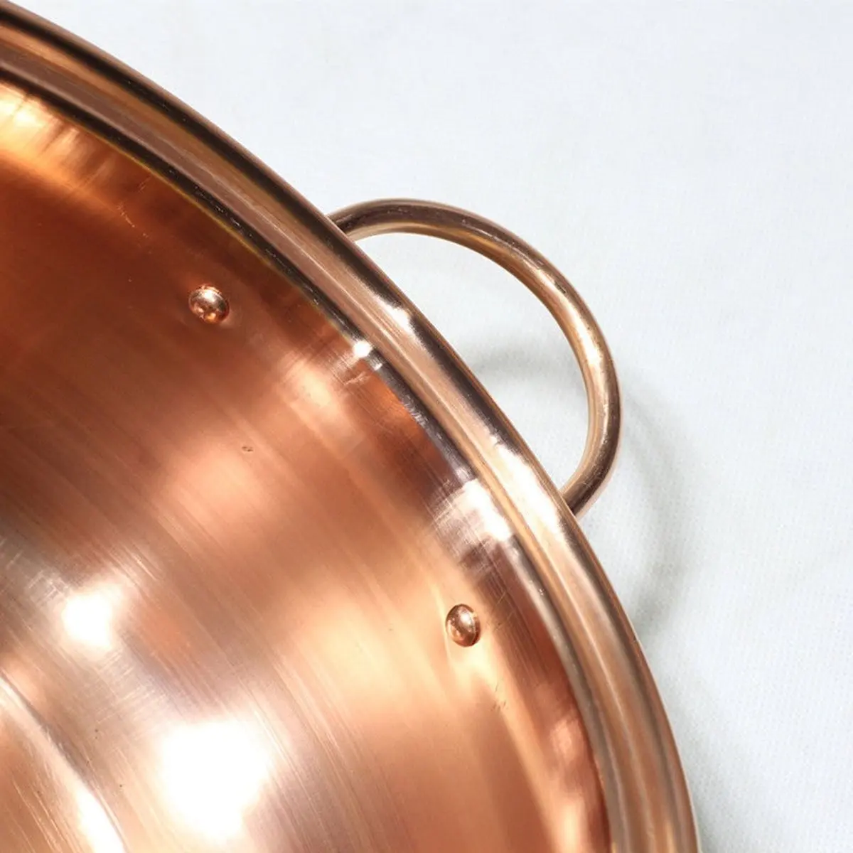 Copper Thickened Soup Pot with Double Ears, Composite Base for Induction Cooker
Copper Thickened Soup Pot with Double Ears, Composite Base for Induction Cooker