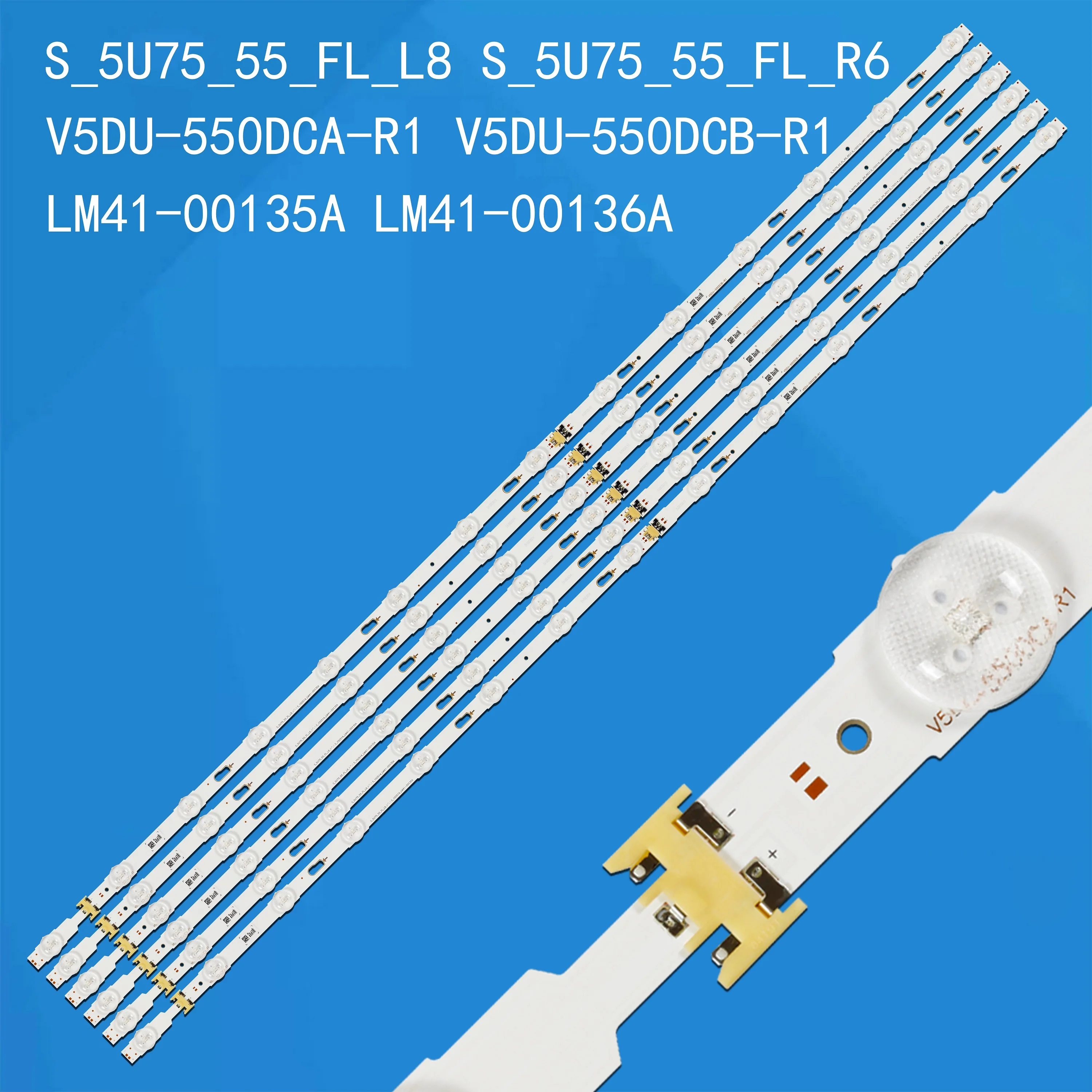 LED Backlight Strip For UE55KU6020K UE55KU6020U UE55KU6020W UE55KU6050K UE55KU6070U UE55KU6072U UE55KU6075U UE55KU6079U
LED Backlight Strip For UE55KU6020K UE55KU6020U UE55KU6020W UE55KU6050K UE55KU6070U UE55KU6072U UE55KU6075U UE55KU6079U
