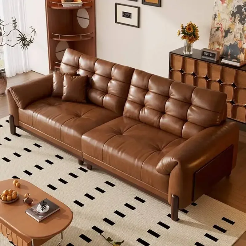 Oversized Cushion Living Room Sofas Retro Brown Lounges Sectional Living Room Sofas Curved Cheap Couch Wohnzimmer Furniture Home
Oversized Cushion Living Room Sofas Retro Brown Lounges Sectional Living Room Sofas Curved Cheap Couch Wohnzimmer Furniture Home