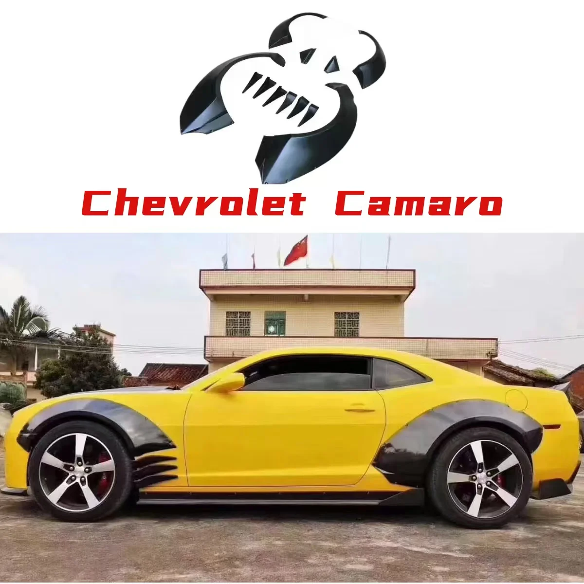 Комплект расширения кузова для Chevrolet Camaro, расширители колесных арок, карбоновое заднее антикрыло в стиле MB, 2009-2015 гг.
Комплект расширения кузова для Chevrolet Camaro, расширители колесных арок, карбоновое заднее антикрыло в стиле MB, 2009-2015 гг.