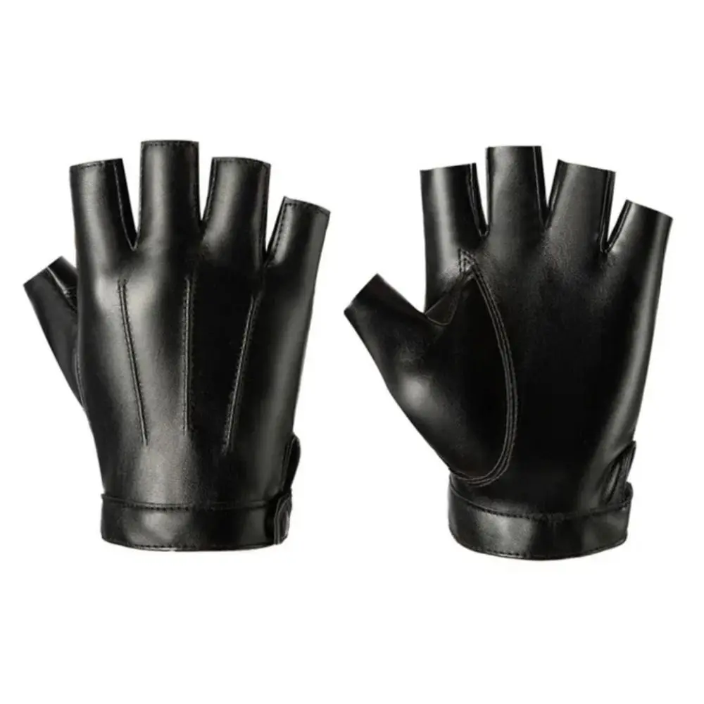 Motorcycle Half Finger PU Leather Gloves Riding Fitness Fingerless Mittens Short Punk Cycling Gloves Outdoor Sports
Motorcycle Half Finger PU Leather Gloves Riding Fitness Fingerless Mittens Short Punk Cycling Gloves Outdoor Sports