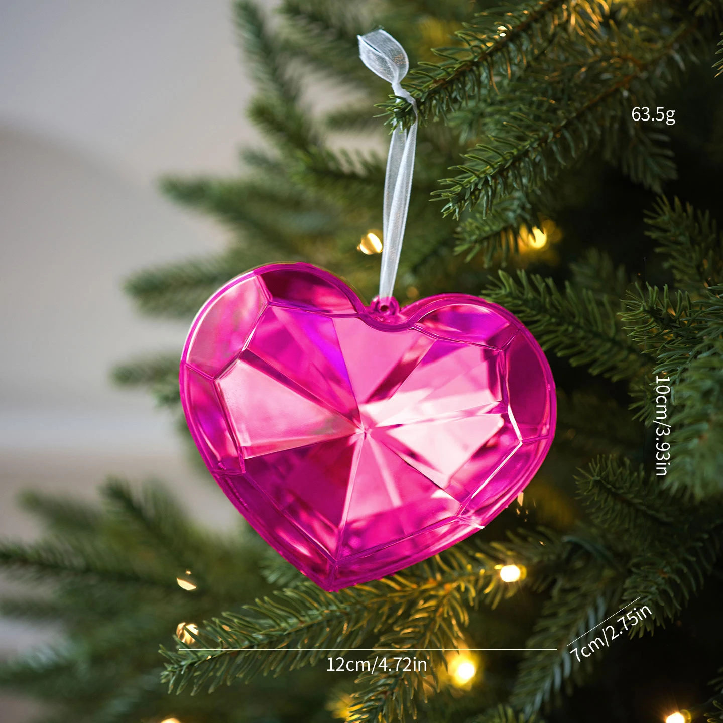 Christmas Decoration Pendant Acrylic Love Rainbow Pendant Christmas Tree Decoration Valentine's Day Love Decoration Pendant
Christmas Decoration Pendant Acrylic Love Rainbow Pendant Christmas Tree Decoration Valentine's Day Love Decoration Pendant