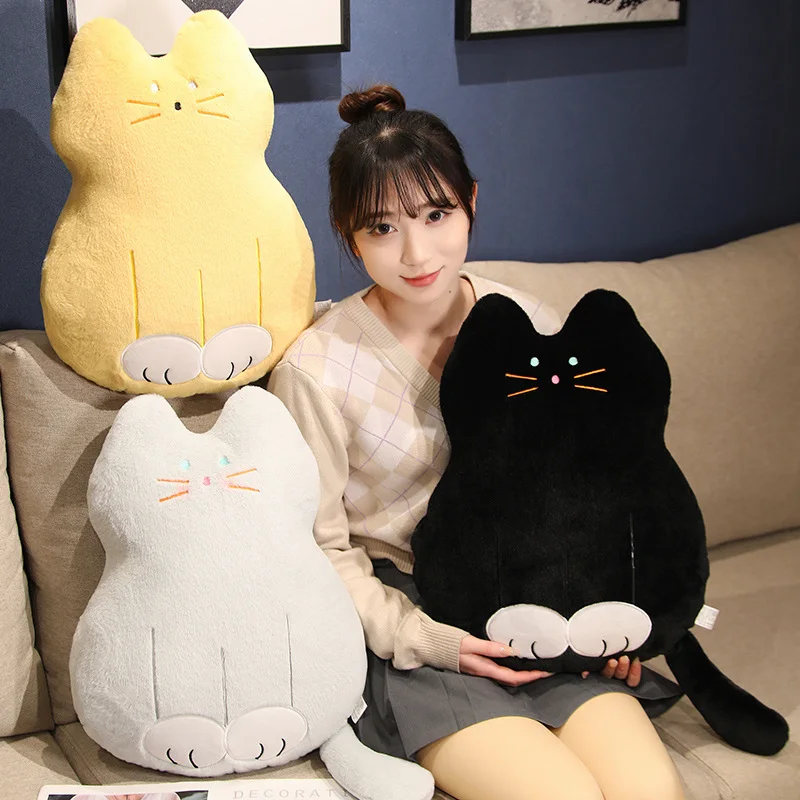 1pc 48*35CM Kawaii 4 Colors Cat Plush Pillow Toy Stuffed Soft Animal Cushion Children GIrls Sleeping Pillow Warm Gifts
1pc 48*35CM Kawaii 4 Colors Cat Plush Pillow Toy Stuffed Soft Animal Cushion Children GIrls Sleeping Pillow Warm Gifts